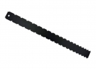 Notched Straightedge for 24-3/4" (Gibson®) & 25-1/2" (Fender®) Scale Necks • Black