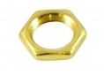 Nut for Potentiometer or Jack Socket • USA • Gold