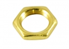 Nut for Potentiometer or Jack Socket • USA • Gold