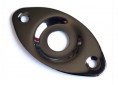 Oval Football Jackplate • Curved and Recessed • Cosmo Black