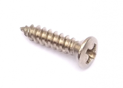 Pickguard Screw • #4 Fender® Size • Stainless Steel