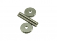 Threaded Post Studs and Thumbwheels for Tune-O-Matic Bridge • M4 x 30mm • Chrome