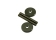 Threaded Post Studs and Thumbwheels for Tune-O-Matic Bridge • M4 x 30mm • Cosmo Black
