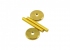 Threaded Post Studs and Thumbwheels for Tune-O-Matic Bridge • M4 x 30mm • Gold