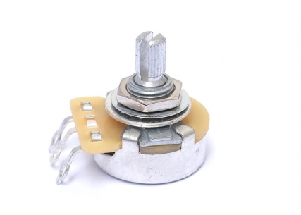 Potentiometer • USA • 250k • Split Shaft Vintage Style • Left Handed • CTS®