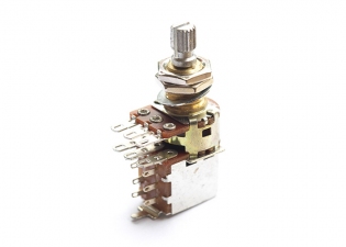 Push/Pull Potentiometer • Metric • 250k • Dual Gang Split Shaft • Bourns®