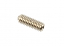 Bridge Saddle Height Set Screw • Metric • Allen • Nickel • Med (8 mm)