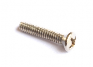 Single Coil Pickup Height Screw • Countersunk • Nickel