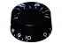Speed Knob • Multifit USA & Metric • Black