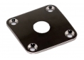 Gotoh® Square LP® Style Jackplate • Curved Metal • Cosmo Black