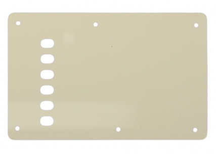 Stratocaster® Style Tremolo Backplate • Vintage • Parchment Thin