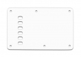 Stratocaster® Style Tremolo Backplate • Vintage • White Thin