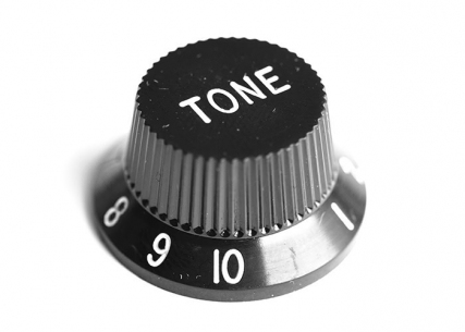 Stratocaster® Style Knob • Metric • Black • Tone