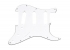 Stratocaster® Style Pickguard • 11 Hole • White/Black/White