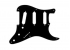 Stratocaster® Style Pickguard • 8 Hole • Black Thin