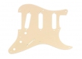 Stratocaster® Style Pickguard • 8 Hole • Cream Thin