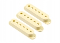 Stratocaster® Style Single Coil Pickup Covers • Cream