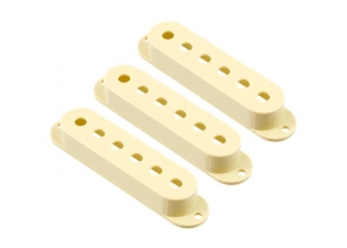 Stratocaster® Style Single Coil Pickup Covers • Cream