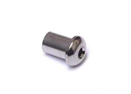 Top Mount String Ferrule • 5mm • Chrome