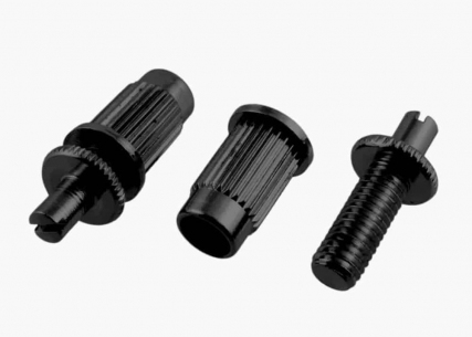 Wide Post Studs and Anchors for Metric Tune-O-Matic Bridge • Black