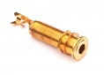 Switchcraft® Threaded Barrel Output Jack Socket • Mono • Gold