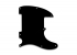 Telecaster® Esquire® Style Pickguard • 8 Hole • Black Thin