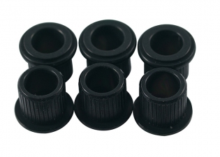 Kluson® Tuner Bushing • Metric • 8.85 mm OD / 6.14 mm ID • Black