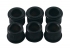 Kluson® Tuner Bushing • USA • 10 mm OD / 6.35 mm ID • Black