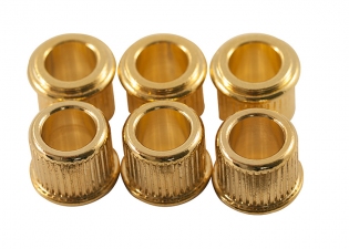 Kluson® Tuner Bushing • USA • 10 mm OD / 6.35 mm ID • Gold