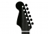 Gotoh® 6-In-Line Tuners • SG360 (Schaller® Style) • Cosmo Black • Small Modern Button • Left Handed