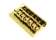 Hardtail Fixed String Through Bridge • 10.8mm • Vintage Saddles • Gold