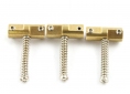 Wilkinson® Telecaster® Style Bridge Compensated Brass Saddles • Set of 3