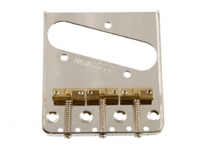 Wilkinson® Vintage Telecaster® Style Bridge • Nickel