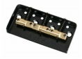 Wilkinson® Telecaster® Style Short Bridge w/Brass Compensated Saddles • Black